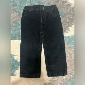 Carter’s Black Corduroy Pants (Size 24 Months)